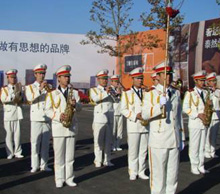  Shunyi Metro opened ceremony marching band show