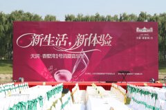  The summer music festival stage